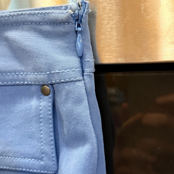 Express Blue‎ Pencil Skirt with Pockets - Picture 10 of 12